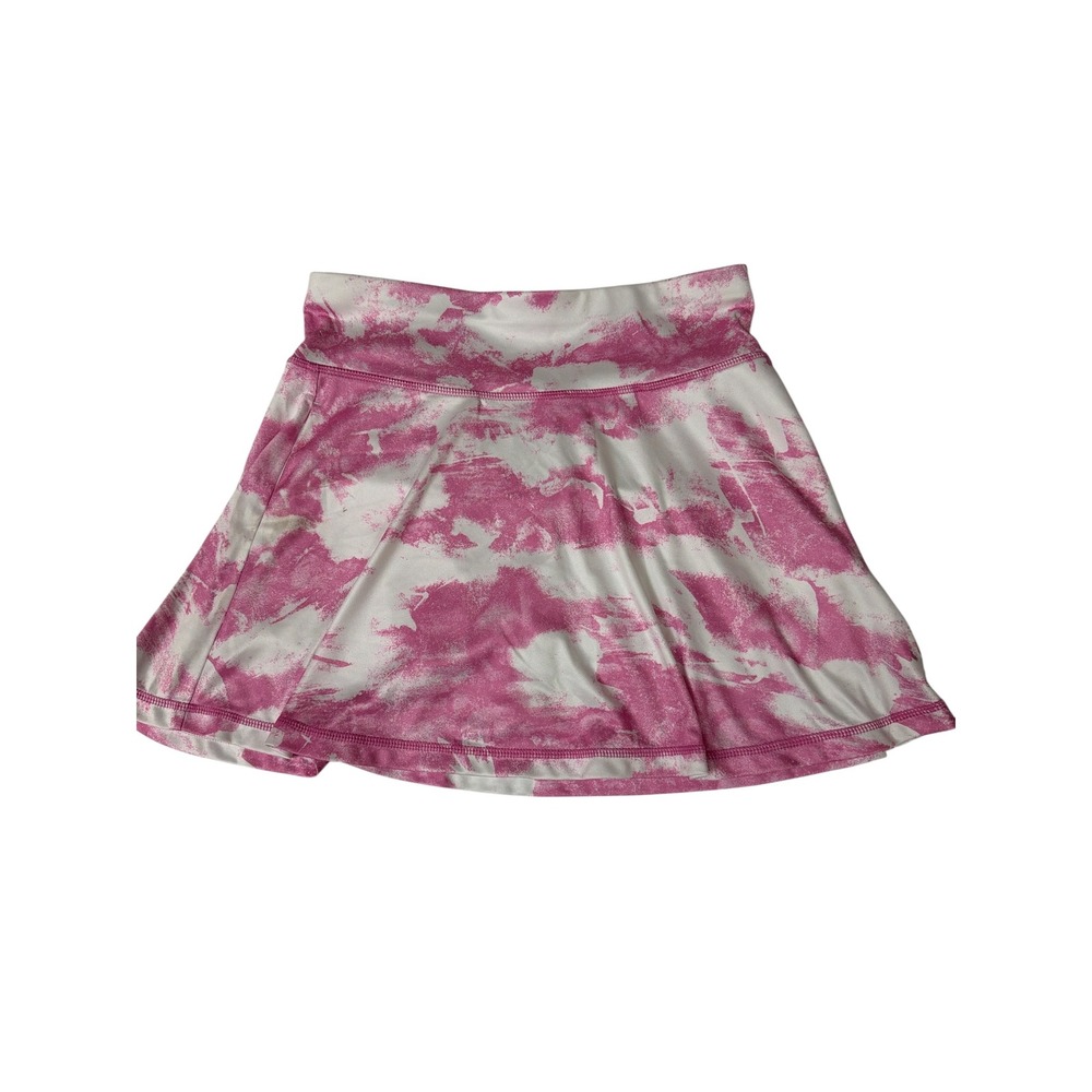 PGA‎ Tour Golf Skort XS Pink White Tie Dye Tennis Skirt Built-In Shorts